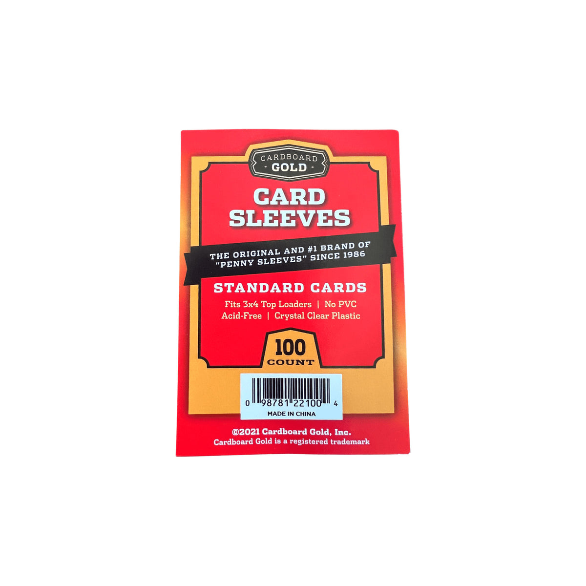 Cardboard Gold® Card Sleeves - 100 stk