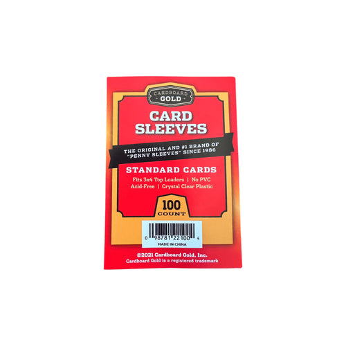 Cardboard Gold® Card Sleeves - 100 stk