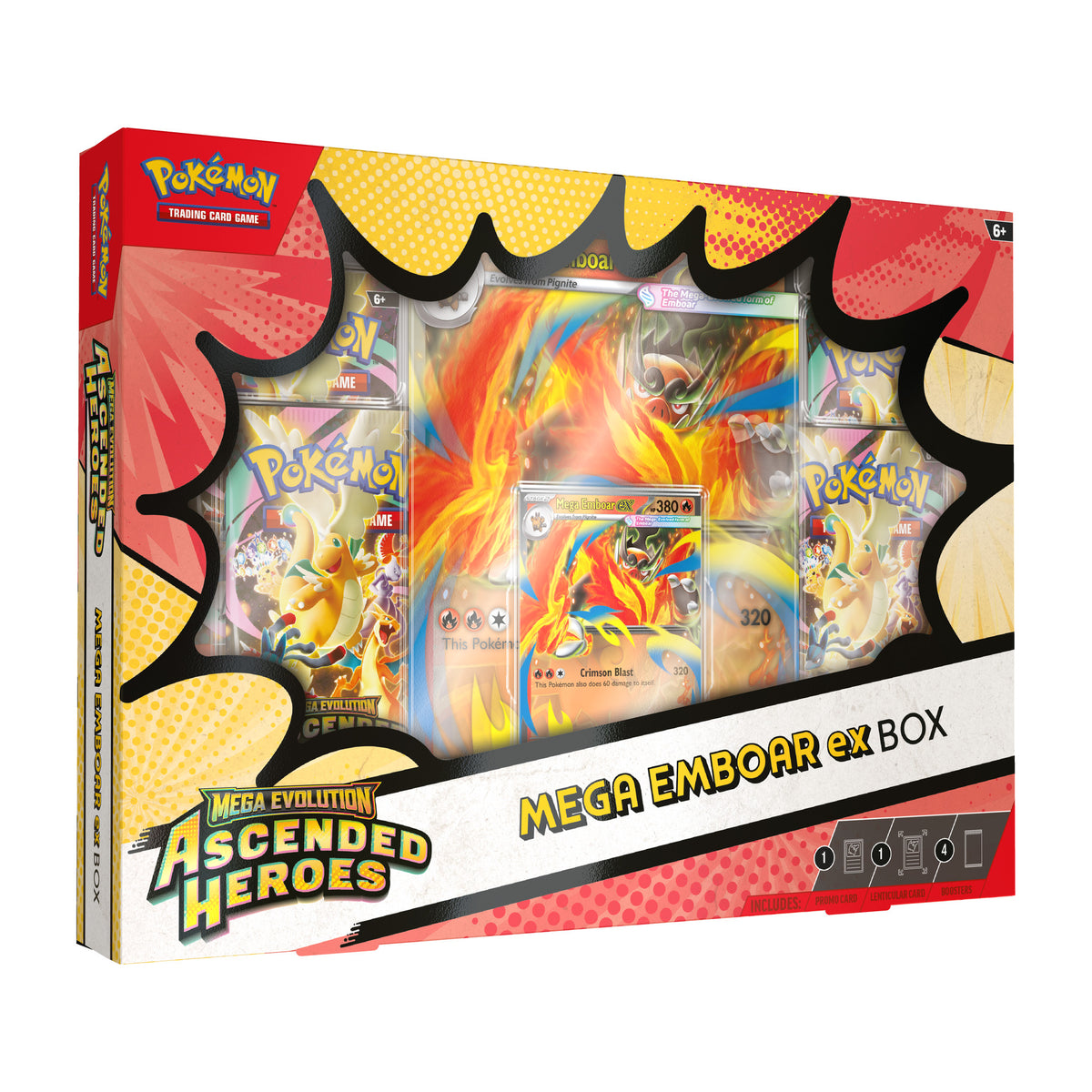 Pokémon - Ascended Heroes Mega Emboar ex Box