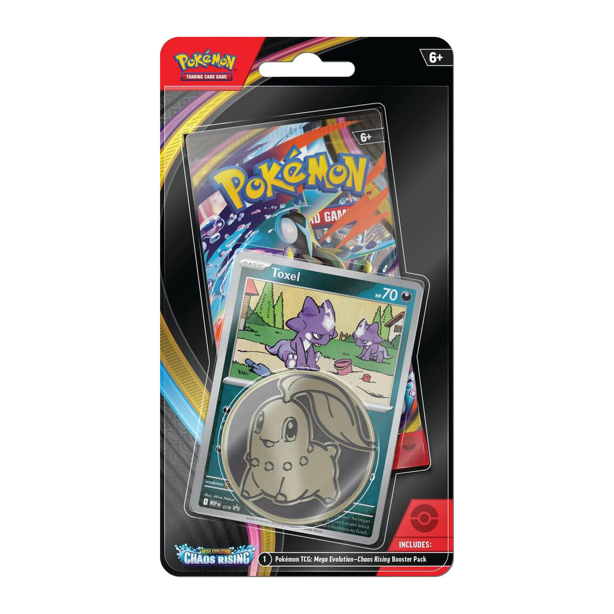 Pokémon - Chaos Rising 1-Pack Blister Toxel