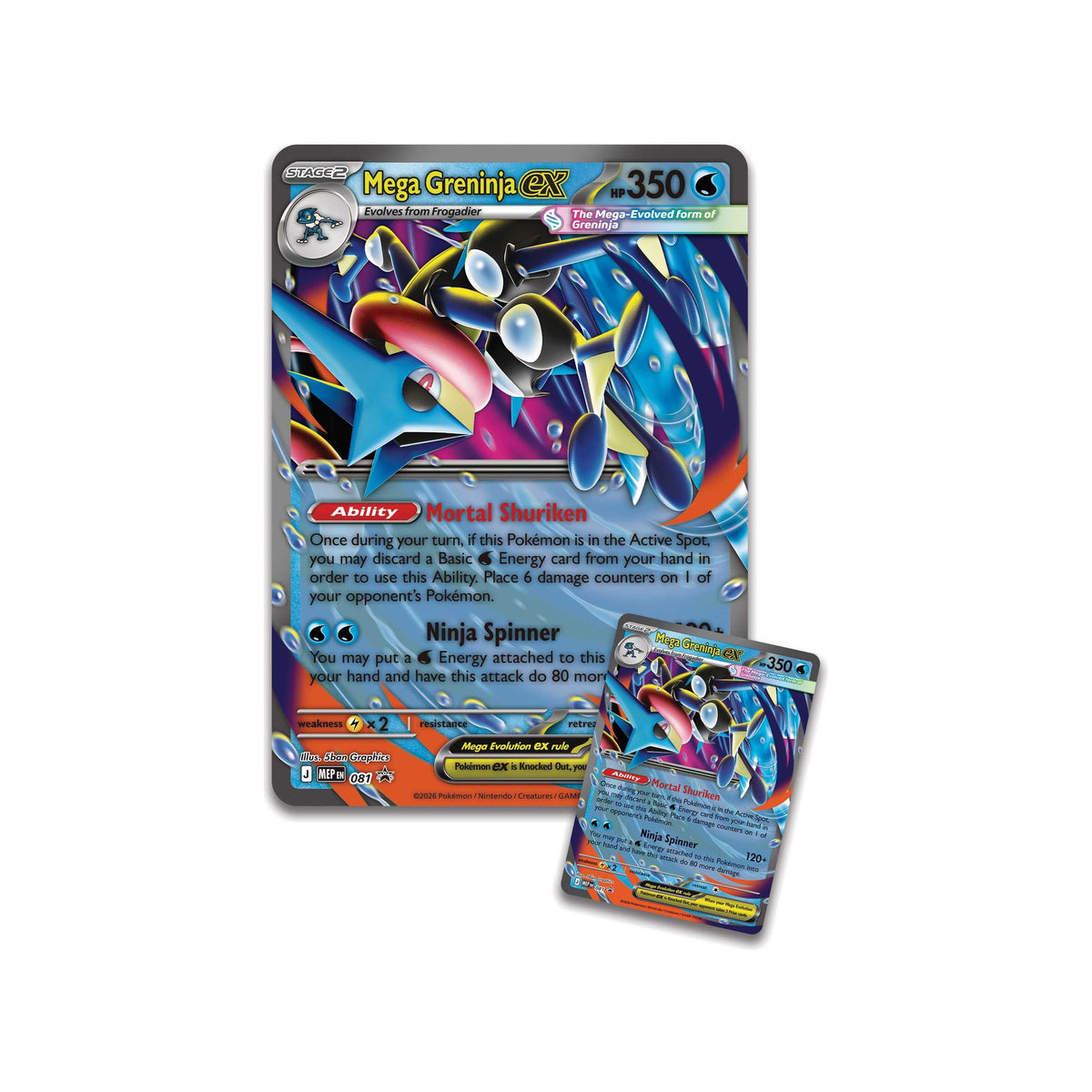 Pokémon - Mega Greninja ex Premium Collection