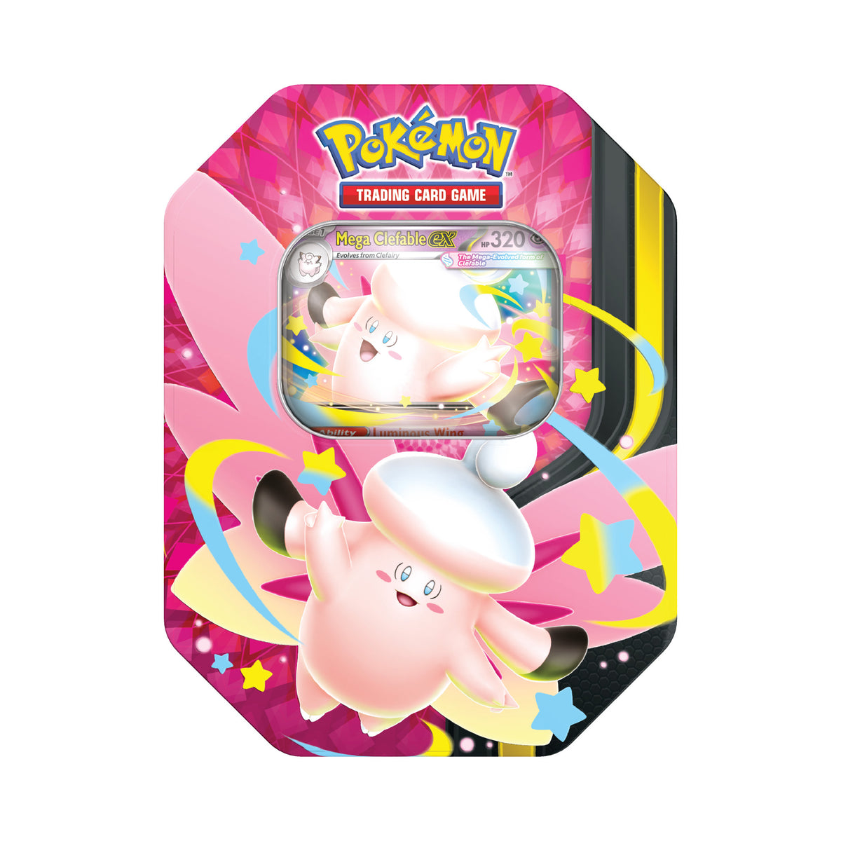 Pokémon - Mega Moonlit Tin Mega Clefable ex