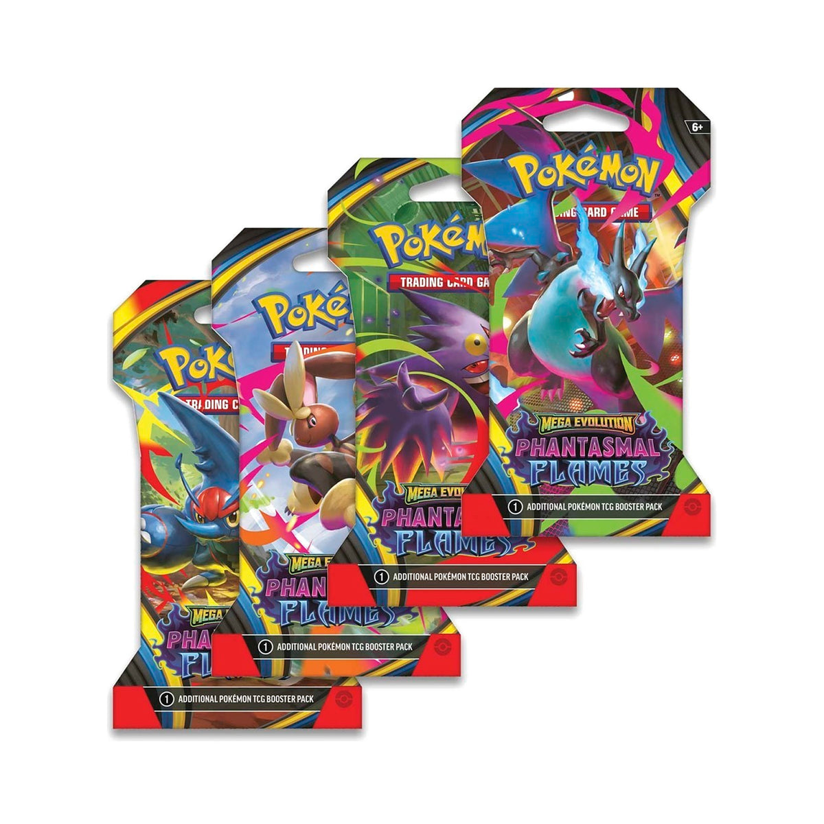 Pokémon - Phantasmal Flames Sleeved Booster