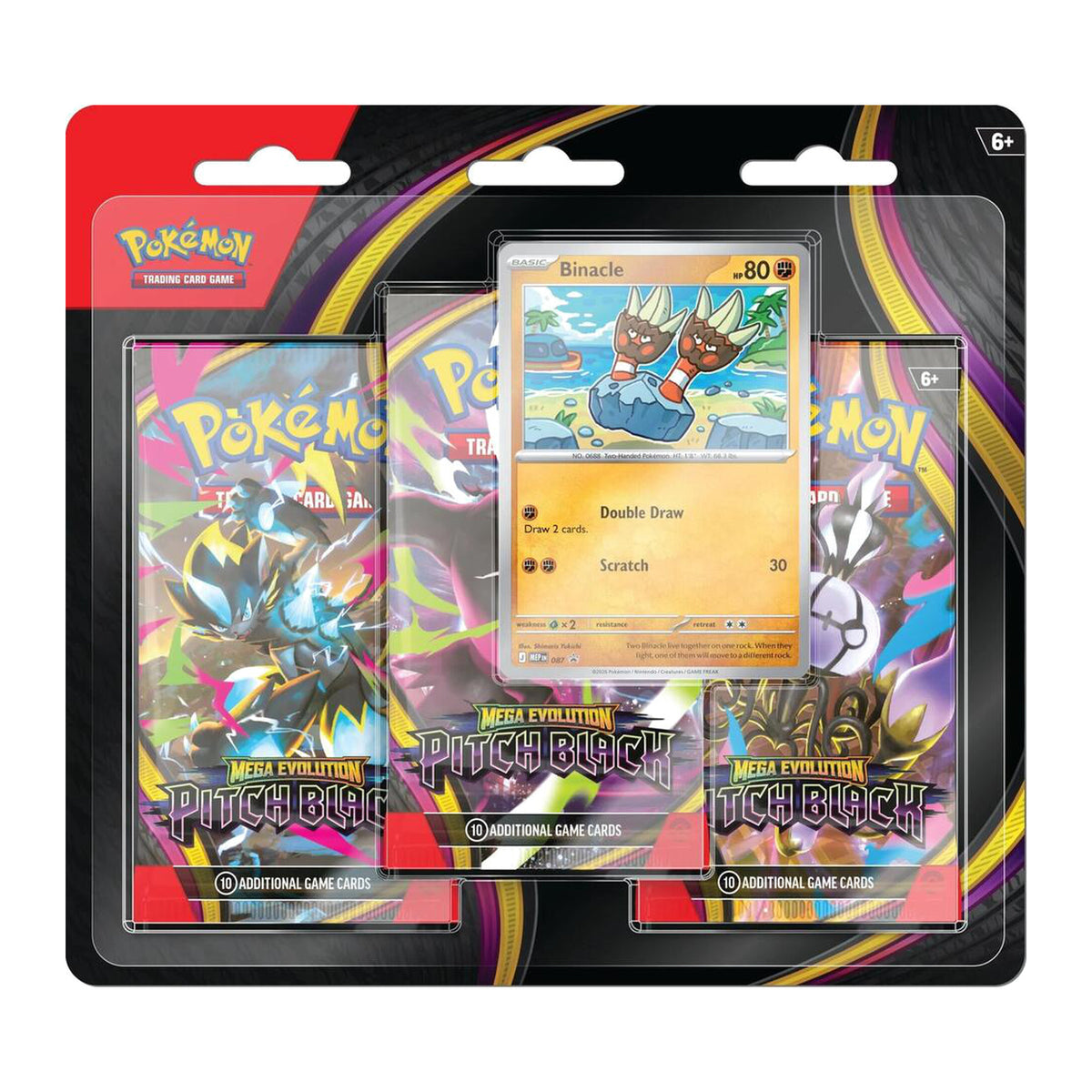 Pokémon - Pitch Black 3-Pack Blister Binacle