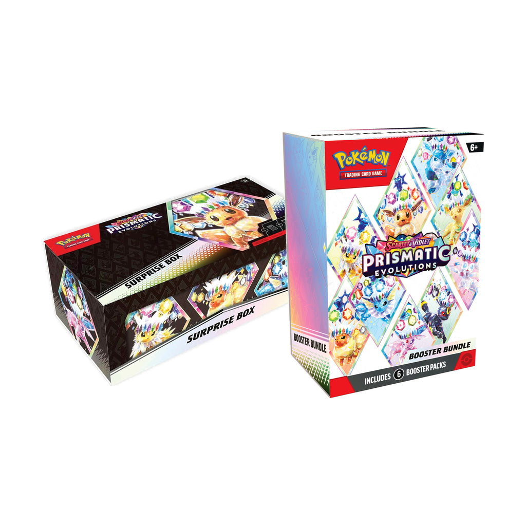 Pokémon - Prismatic Evolutions Booster Bundle + Surprise Box Bundle