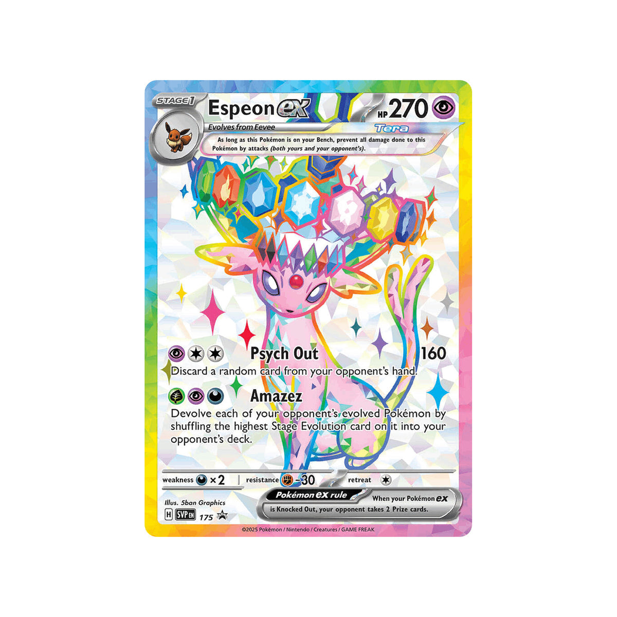 Pokémon - Prismatic Evolutions Premium Figure Collection
