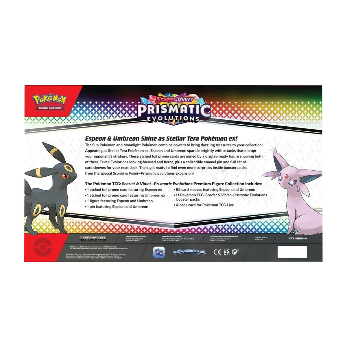 Pokémon - Prismatic Evolutions Premium Figure Collection