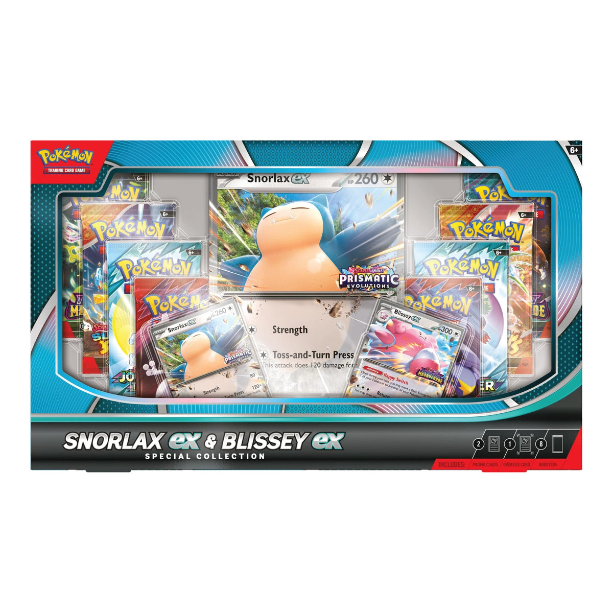 Pokémon - Snorlax ex & Blissey ex Special Collection