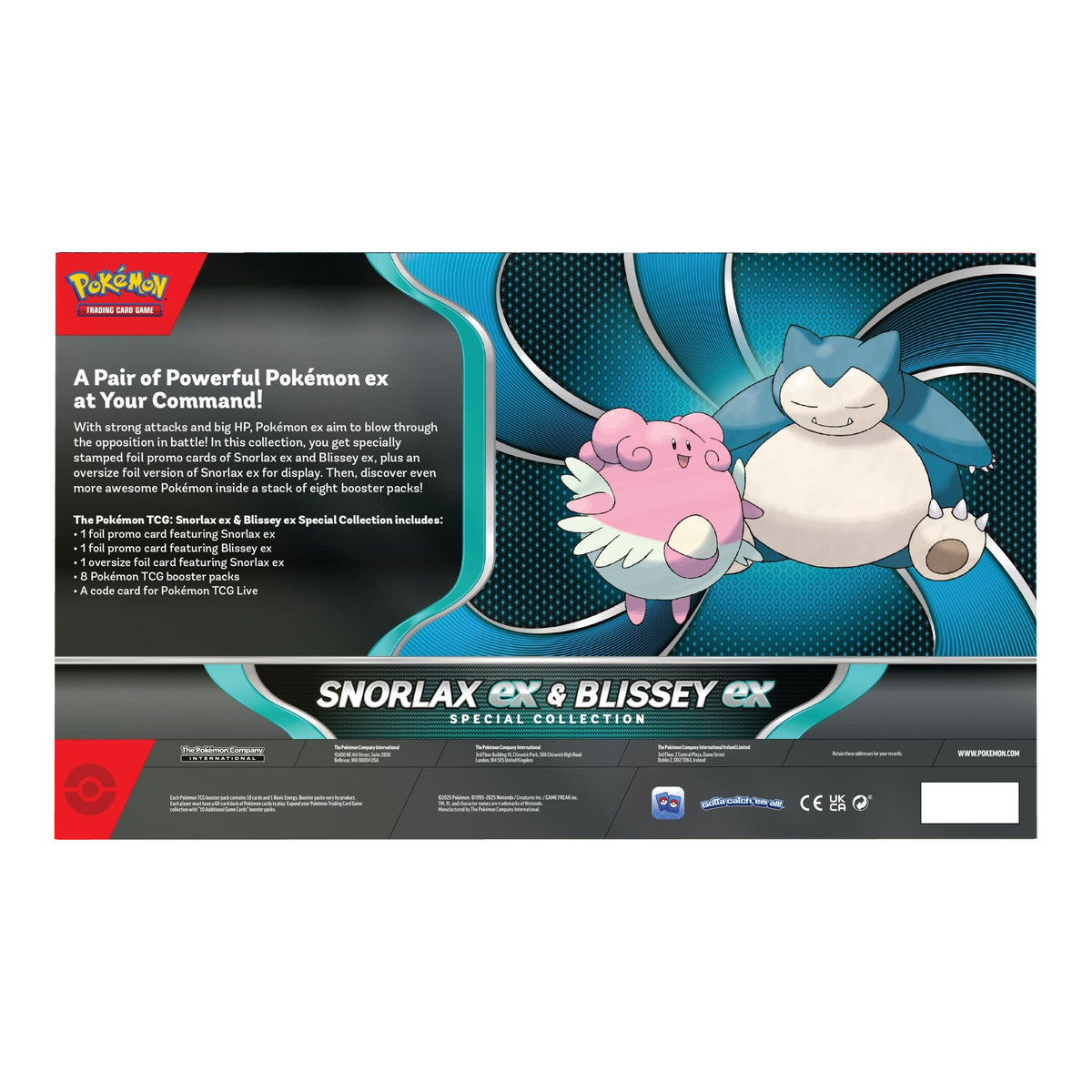 Pokémon - Snorlax ex & Blissey ex Special Collection