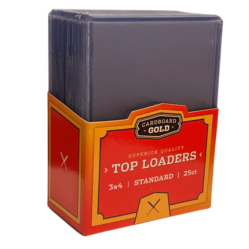 Cardboard Gold® 3x4 Top Loaders